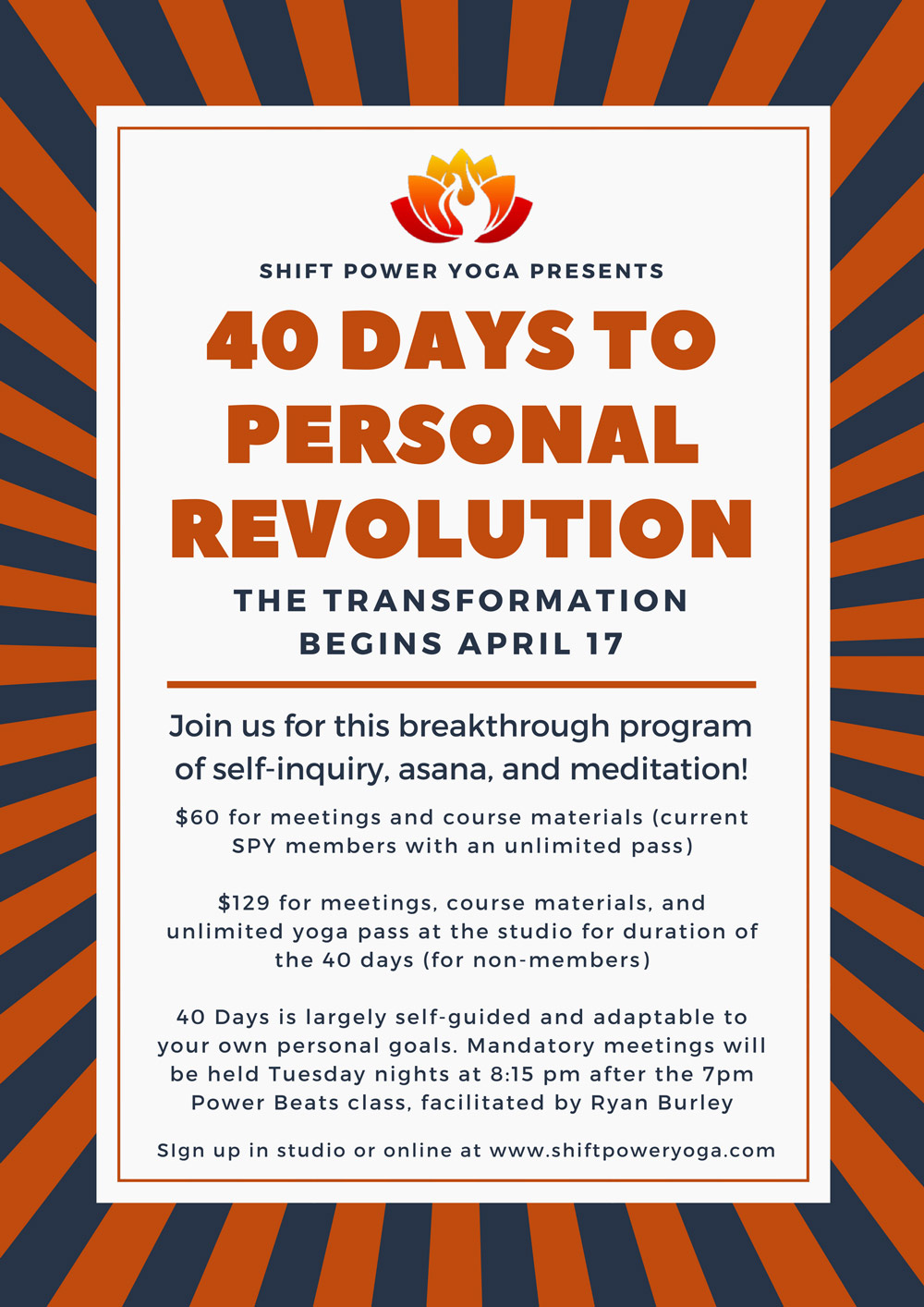 40 days to personal revolution